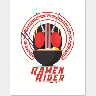 Ramen Rider Posters and Art